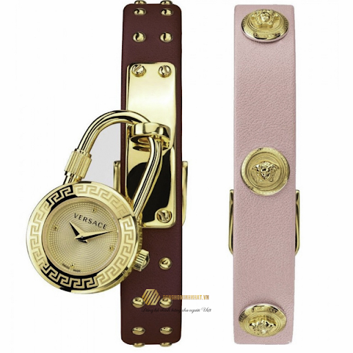 Đồng hồ Versace nữ chính hãng Medusa Lock dây da