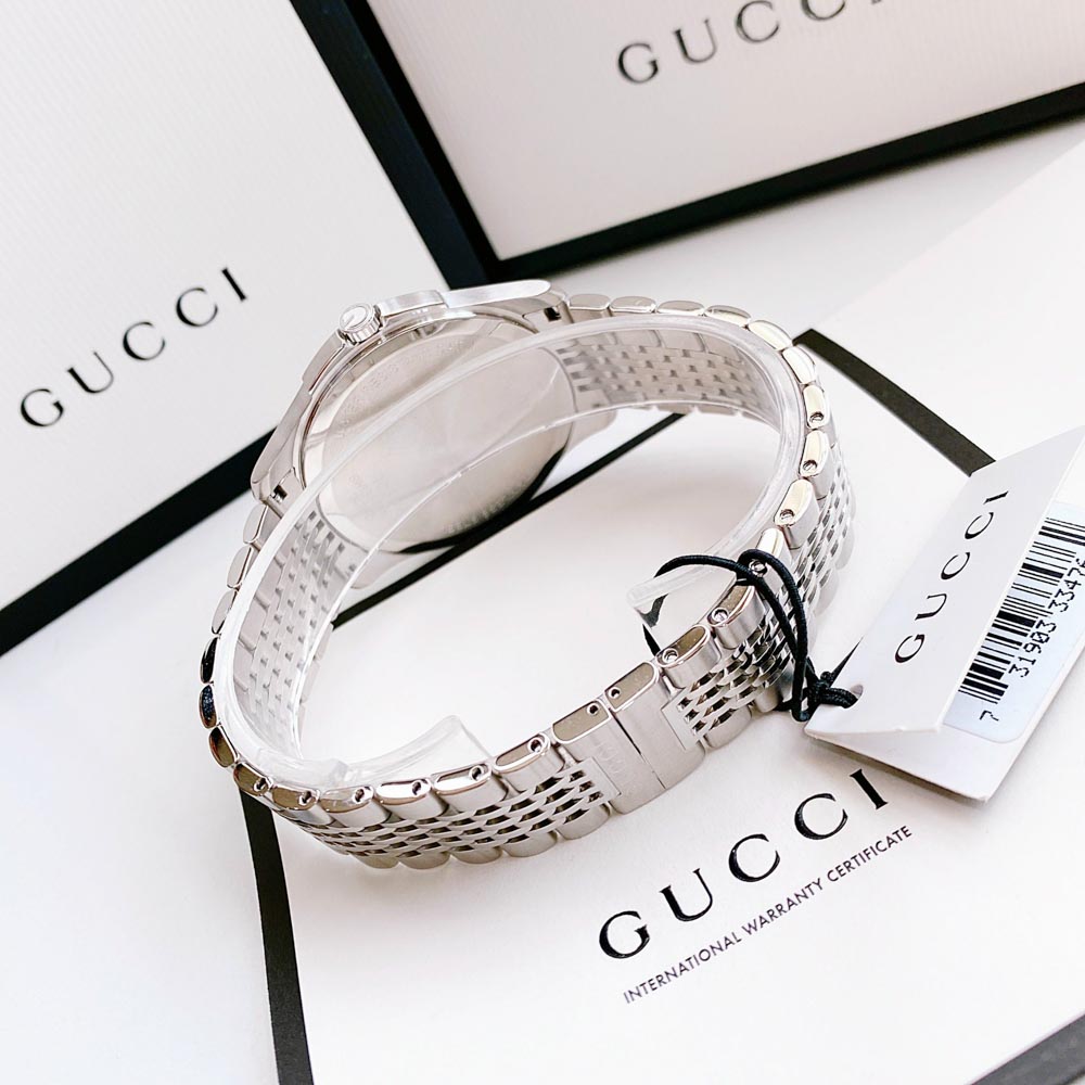 NG H NAM GUCCI YA126309 QUARTZ SILVER TONE DAY KIM LO I 100 CHINH HANG