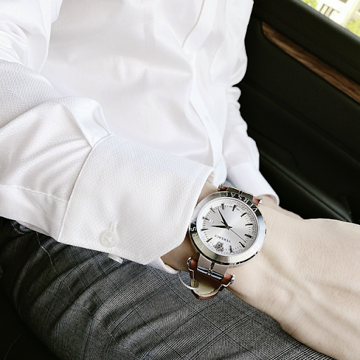 Đồng hồ Versace nam QuartZ Case Silver 