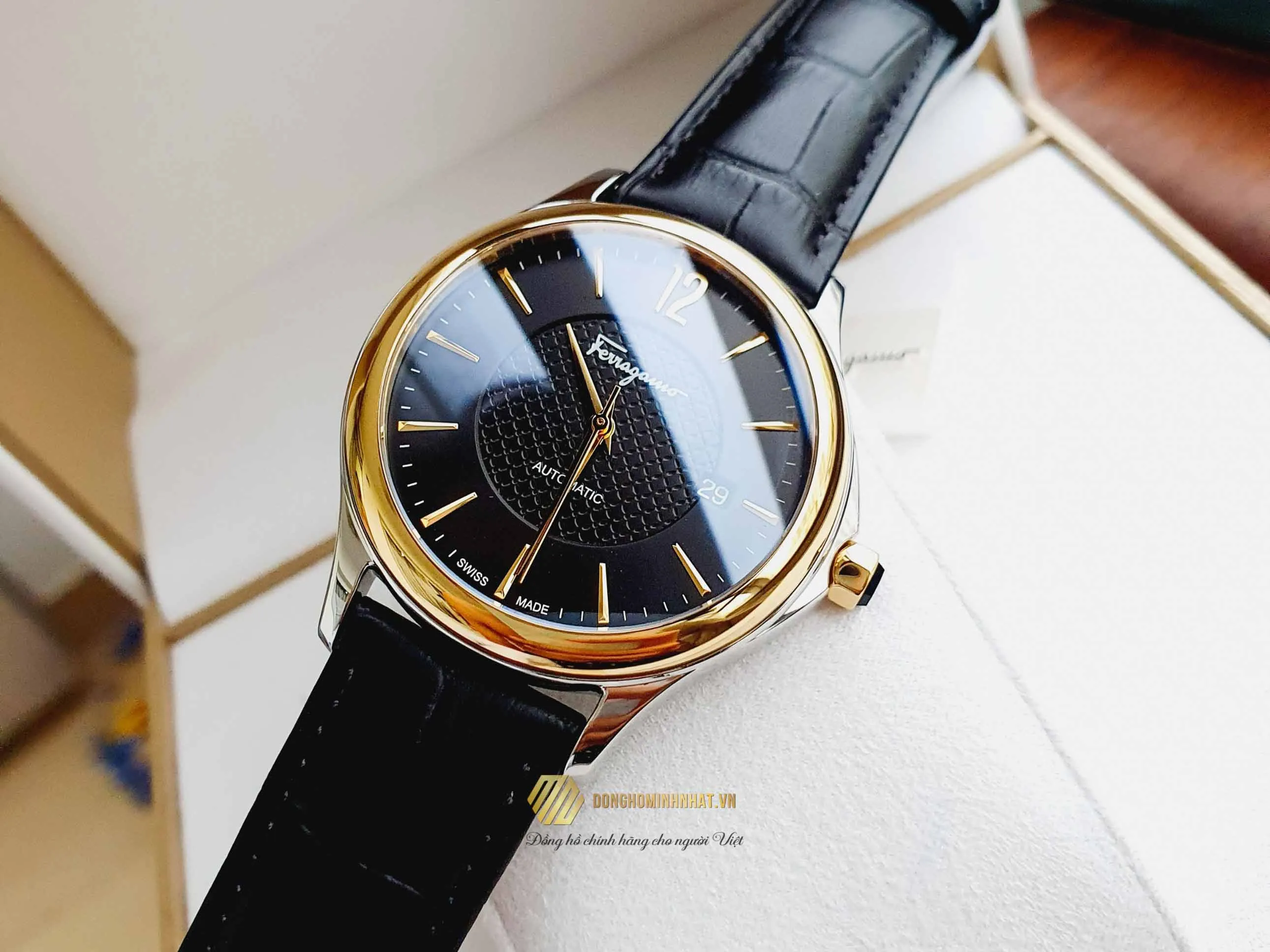 ĐỒNG HỒ NAM SALVATORE FERRAGAMO Men's TIME Two-Tone Automatic Watch, 41mm FFT020016