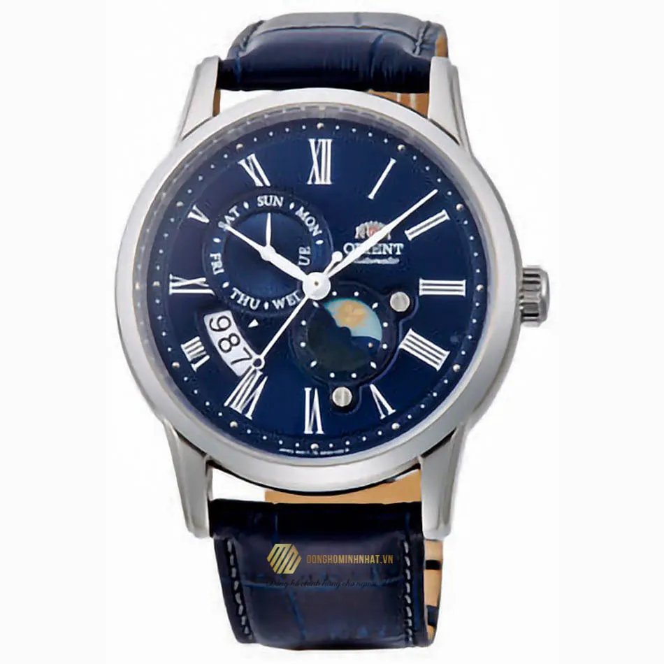 ĐỒNG HỒ NAM ORIENT SUN AND MOON GEN 3 RA-AK0011D10B AUTOMATIC LEATHER STRAP