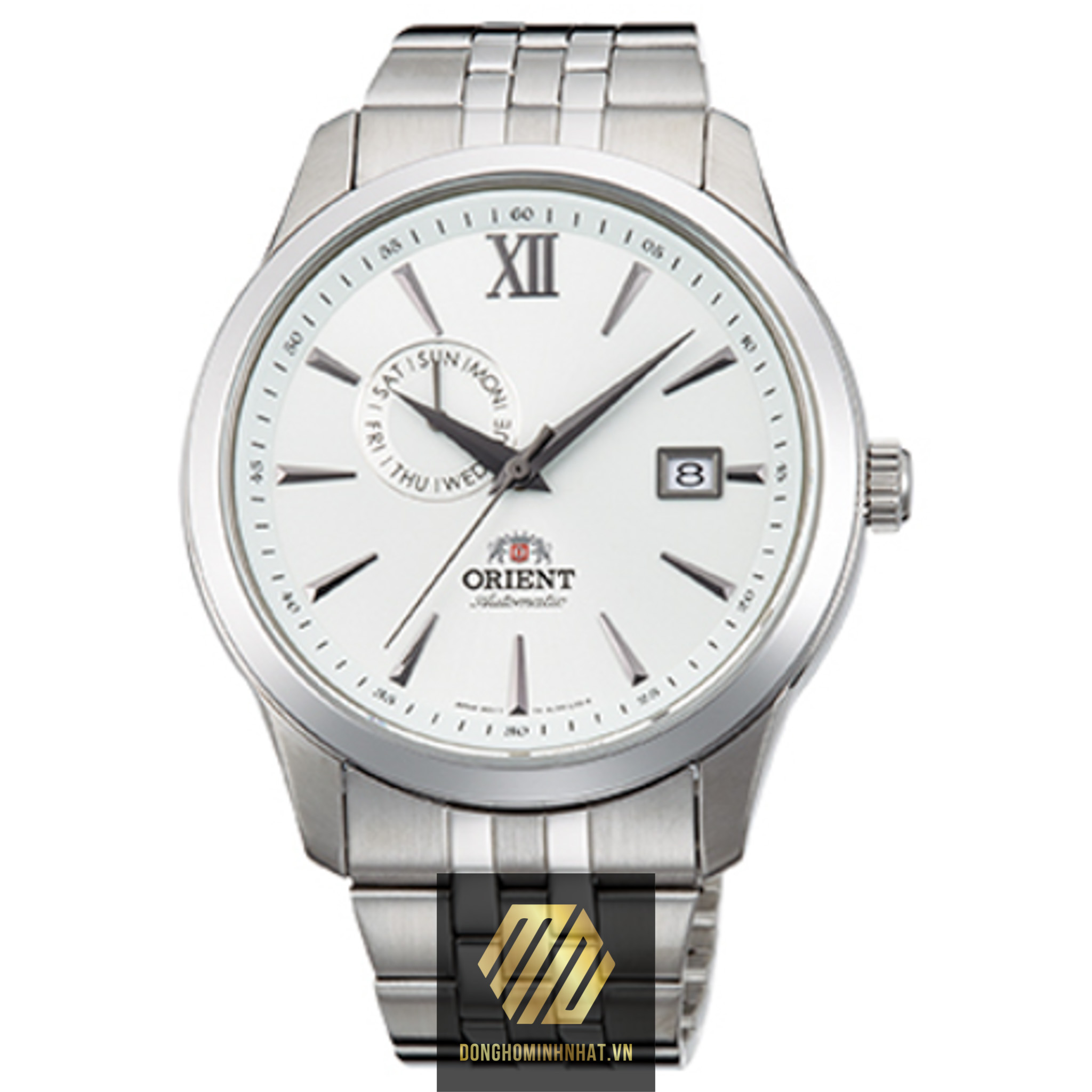 ĐỒNG HỒ ORIENT FAL00003W0 LAETHER WHITE DAIL MEN’S WATCH